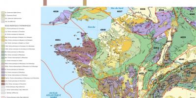 Carte géologique de la France